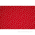 100% Rayon Fabric Printed Polka Dot Viscose Fabric